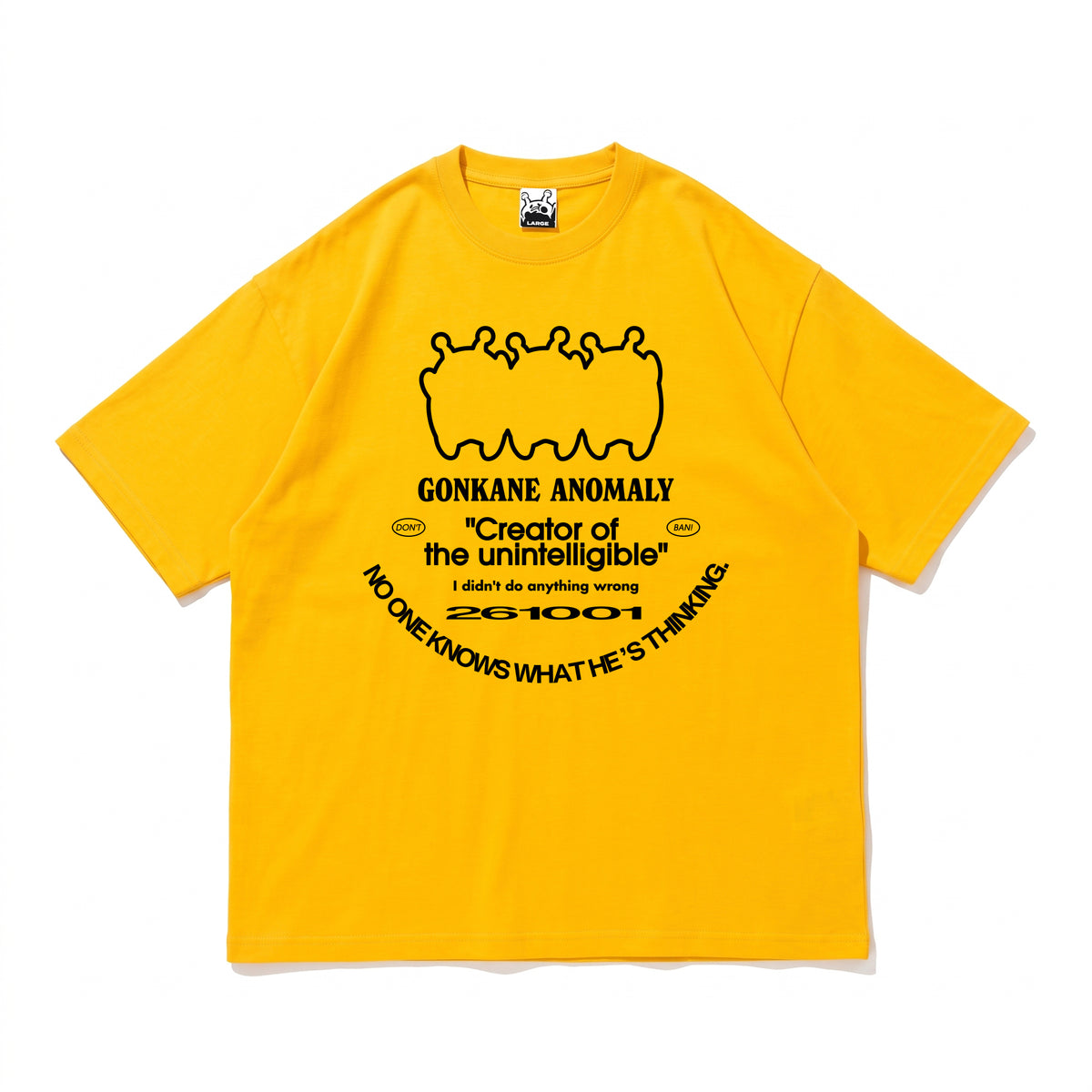 GONKANE TEE / YELLOW