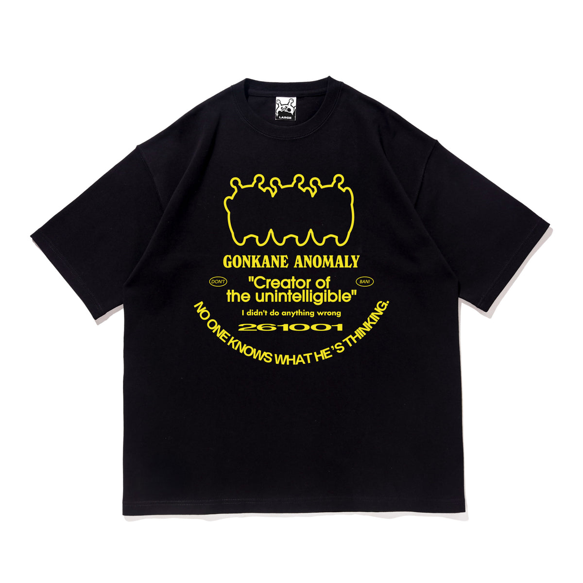 GONKANE TEE / BLACK