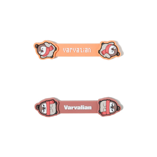 VARVALIAN RUBBER CORD CLIP SET